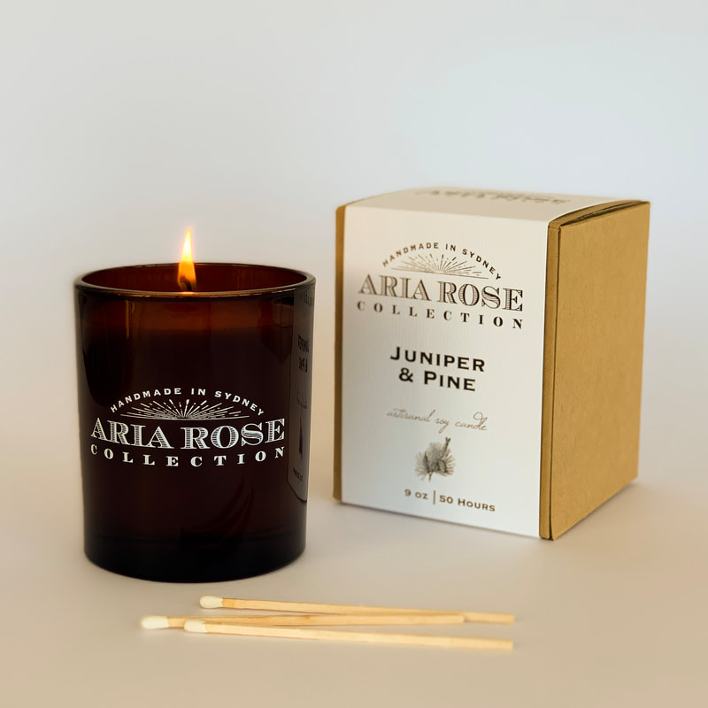 Made in Australia scented soy candle