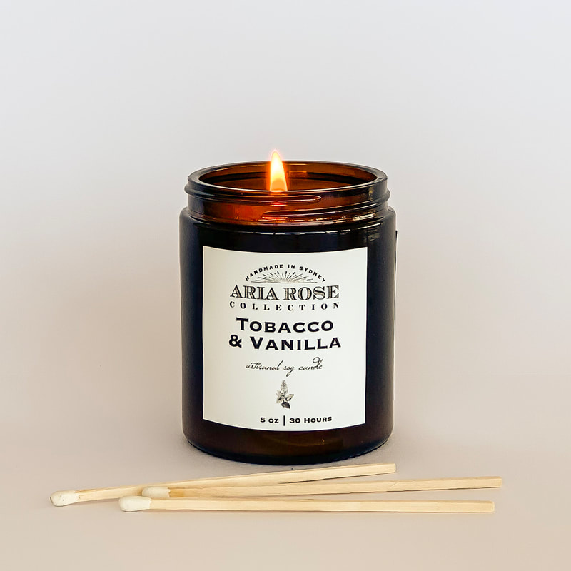 Scented soy candles made in Sydney